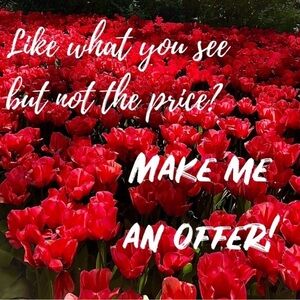 Vibrant Red Tulip Field Art Print